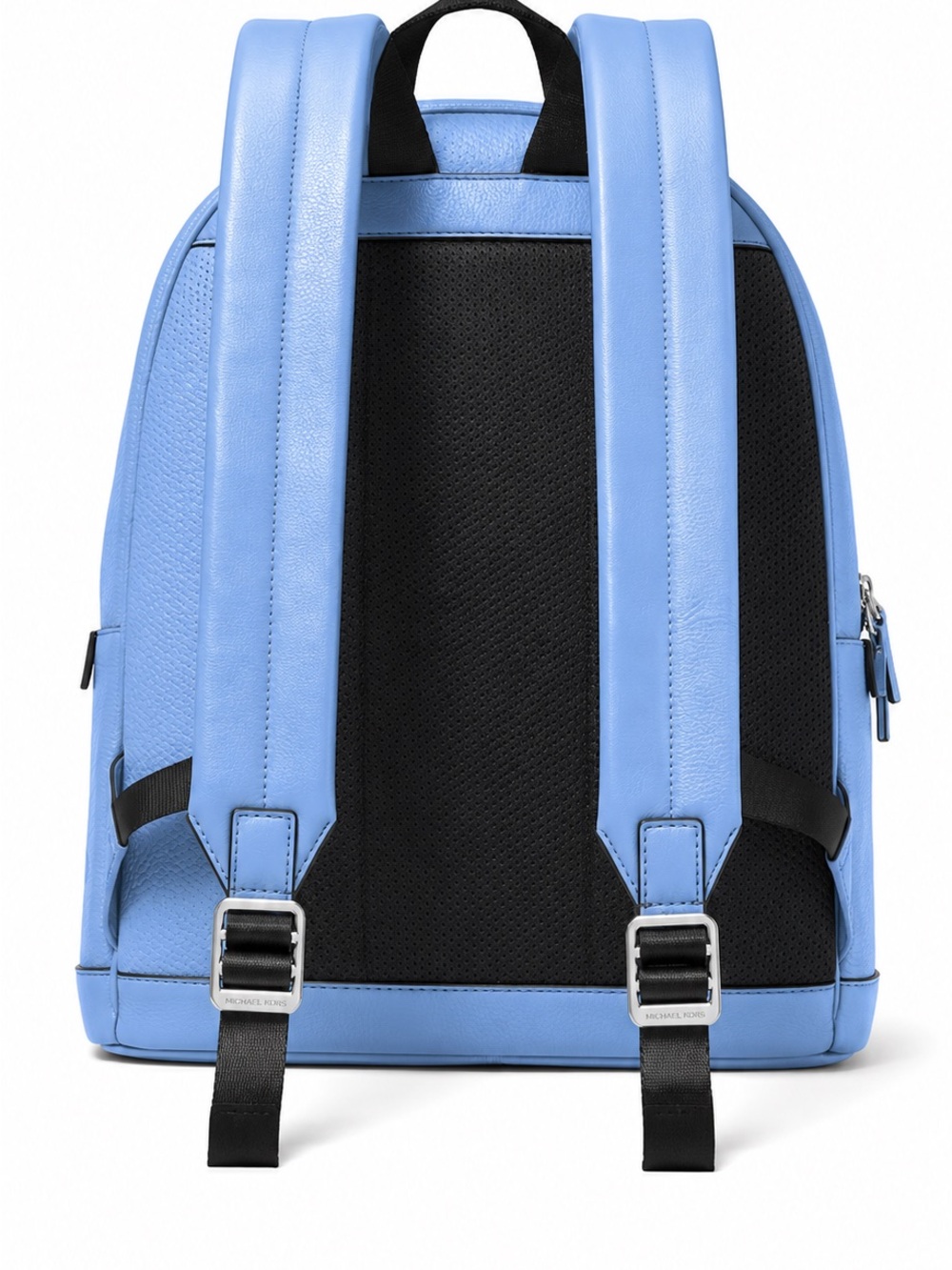 Michael Kors Light Blue Pebbled Leather Backpack - Picture 3 of 3